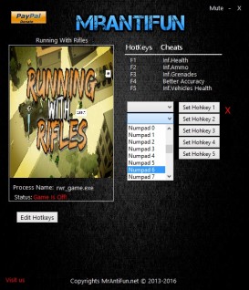 Running With Rifles: Trainer (+5) [1.60] {MrAntifun}