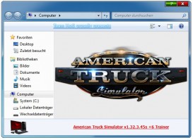American Truck Simulator: Trainer +6 v1.32.3.45s {iNvIcTUs oRCuS / HoG}