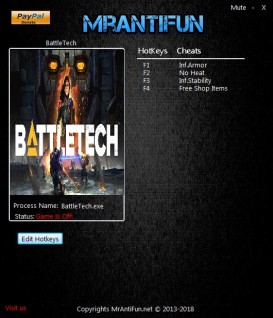 Battletech (2017): Trainer +4 v1.1.0 {MrAntiFun}