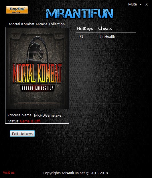 Mortal Kombat Arcade Kollection V1.2 Hack Tool Free Download