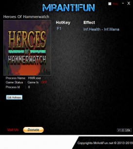 Heroes of Hammerwatch: Trainer +2 vb94 {MrAntiFun}