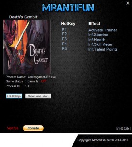 Death's Gambit: Trainer +4 v22.12.2018 {MrAntiFun}