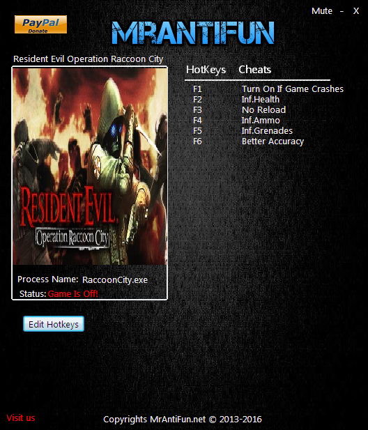 PASSWORD Resident Evil 6 Operation Raccoon City Razor1911txt 002 KB27