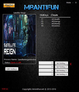 Satellite Reign: Trainer (+4) [1.13.01] {MrAntiFun}