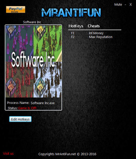 Software Inc.: Trainer (+2) [8.10.37] {MrAntiFun}