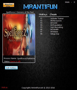 SpellForce 2: Faith in Destiny - Trainer +7 V2.28.2124 {MrAntiFun}