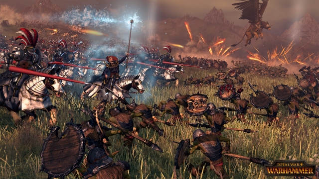 Total War Warhammer Battle Celestial Wizard Charge