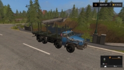 Farming Simulator 17 - Ural-6614 mod screenshot