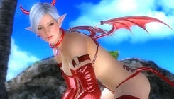 Dead or Alive 5 - girl with red wings and horns
