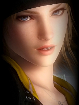 Dead or Alive 5: Last Round portrait of a girl art