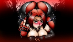 BloodRayne - girl vampire (art)