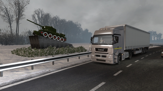 Euro Truck Simulator - screenshot KAMAZ