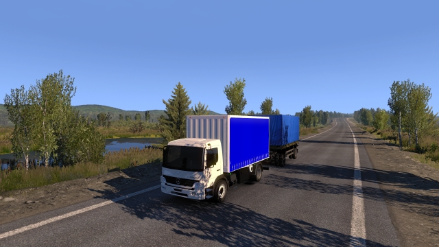 Euro Truck Simulator 2 - somewhere in Russia