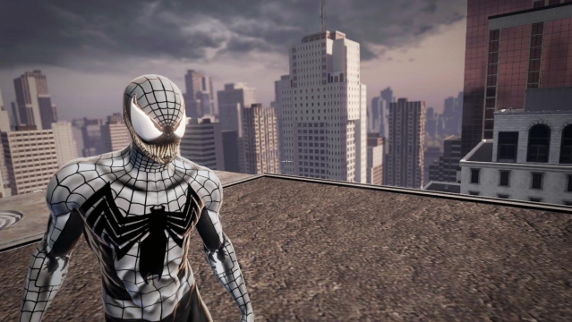The Amazing Spider-Man - black and white