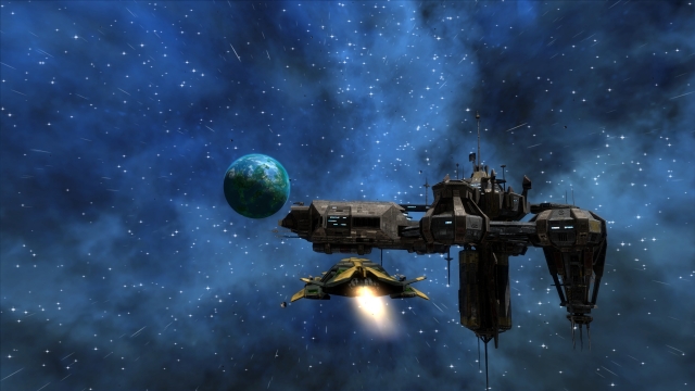 Darkstar One - space station screenshot