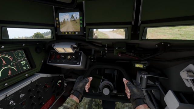 Arma 3 - Interior of  T-100 screenshot