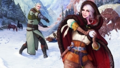 The Witcher 3: Wild Hunt - snowball game art