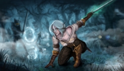 The Witcher 3: Wild Hunt - Ciri and Wild Hunt art