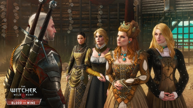 The Witcher 3: Wild Hunt - Geralt and women