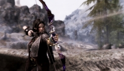 The Elder Scrolls 5: Skyrim - girl with bow