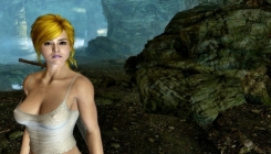 The Elder Scrolls 5: Skyrim beauty girl screenshot