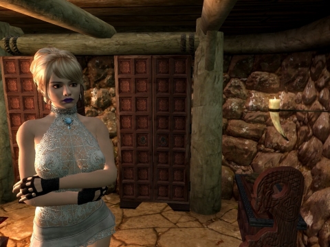 The Elder Scrolls 5: Skyrim - a girl screenshot 2