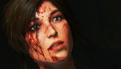 Rise of the Tomb Raider - bloodied face screenshot