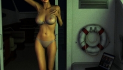 Tomb Raider - Lara in ship erotic screenshot