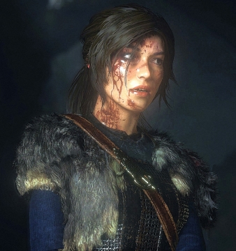 Rise of the Tomb Raider - portrait of a girl art