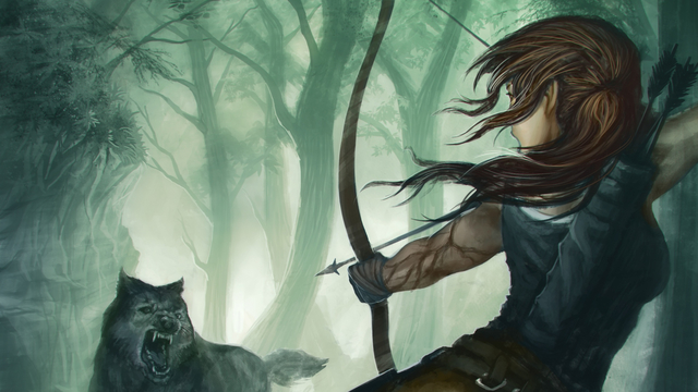 Tomb Raider: Lara Croft - Battle (art)