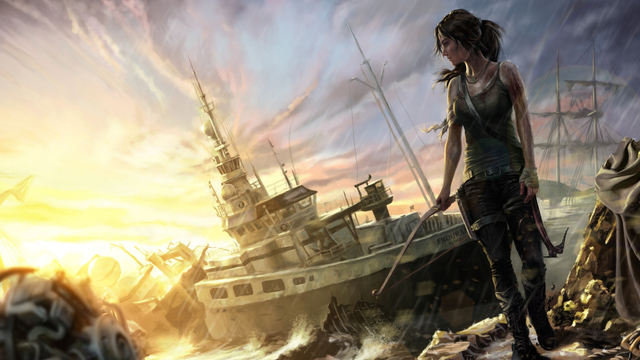 Tomb Raider: Lara Croft - Ship (art)