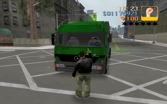 Grand Theft Auto 3 - mercedes screenshot