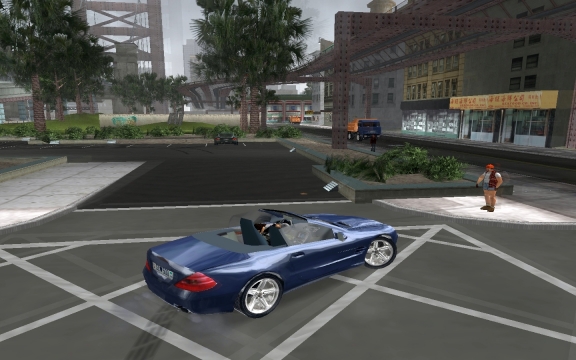 Grand Theft Auto 3 - in the car screenshot