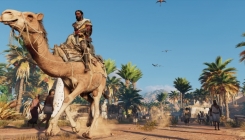 Assassin's Creed: Origins - riding on a camel