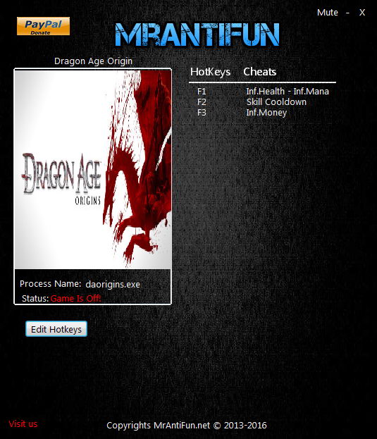 Compatibel met zuiger Bedienen Dragon Age: Origins: Trainer (+4) [1.05.13263] {MrAntiFun} download free -  VGTrainers.com