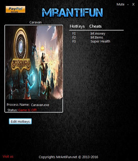 Caravan: Trainer +3 V1.00 {MrAntiFun}