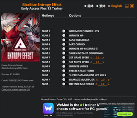 BlazBlue: Entropy Effect - Trainer +13 [EA: 05.01.2024] {FLiNG}