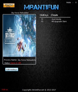 Sky Force Reloaded: Trainer +2 V12.10.2017 {MrAntiFun}