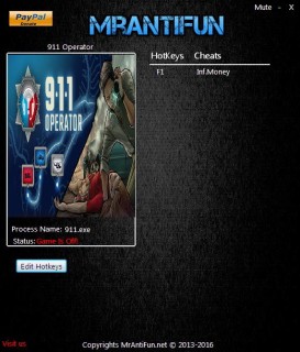 911 Operator: Trainer (+1 Money) [1.12.04] {MrAntiFun}
