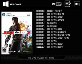 Just Cause 2: Trainer (+12) [v.1.2 Steam] {LIRW / GHL}