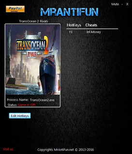 TransOcean 2 Rivals: Trainer +1 V1.0.8 {MrAntiFun}