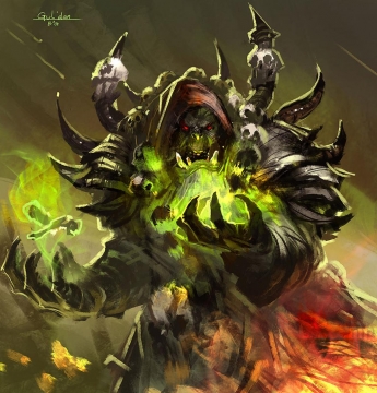 Hearthstone: Heroes of Warcraft - Gul'dan art