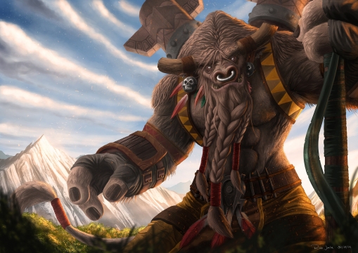 Tribute to Cairne Bloodhoof - Heroes of Warcraft