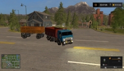 Farming Simulator 17 - Kamaz 55102 + GKB 8551