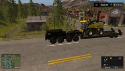 Farming Simulator 17 - MAZ 537 and trawl ChMZAP-52