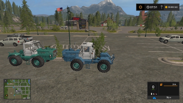 Farming Simulator 17 -  KhTZ Т-150К mod screenshot