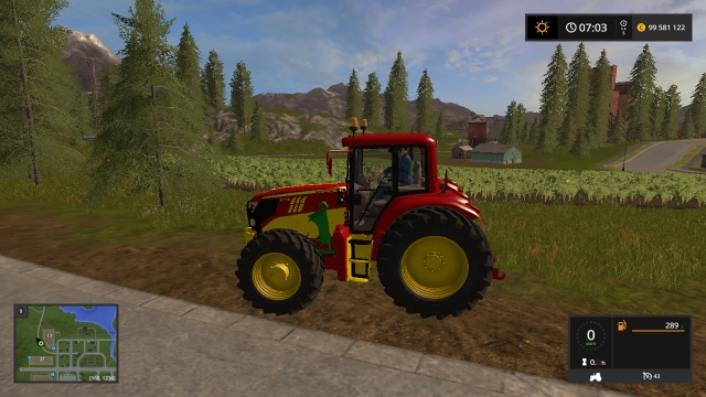 Farming Simulator 17 - JOHN DEERE 6155M mod