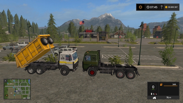 Farming Simulator 17 - Мaz 5516 mod screenshot