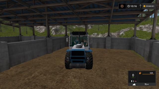 Farming Simulator 17 - HTZ-T-200K mod