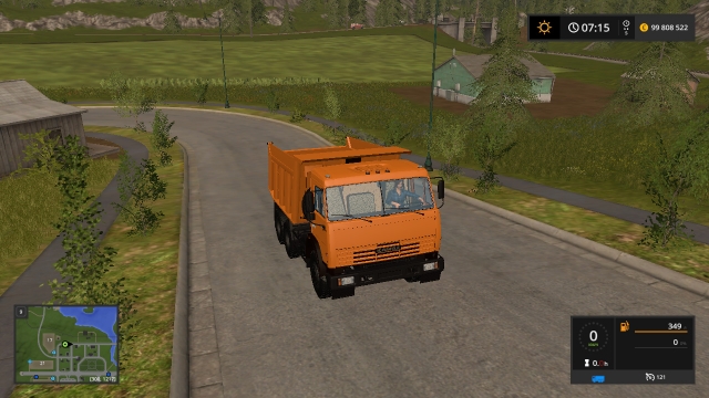 Farming Simulator 17 - KamAZ-65115 mod